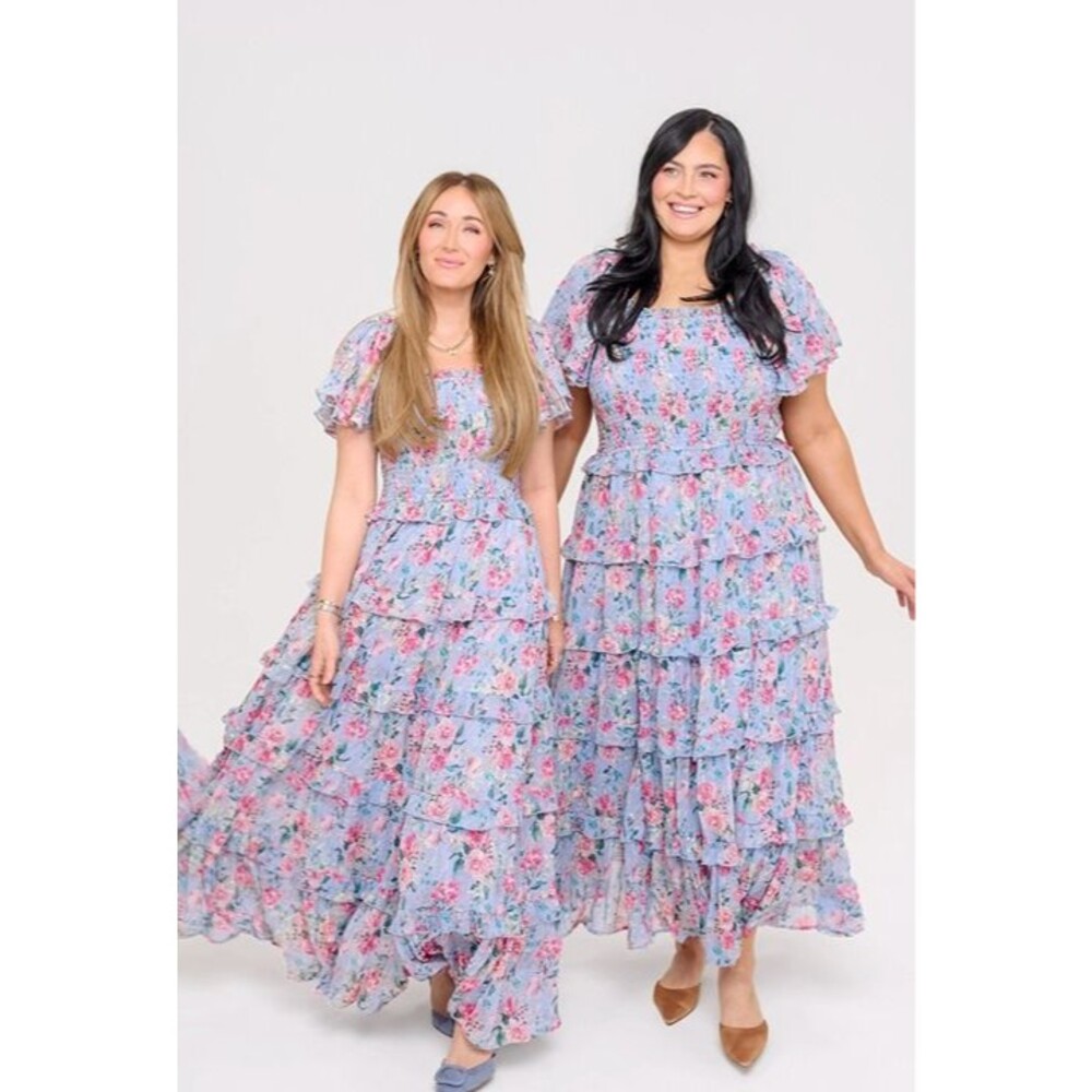 Ivy City Co Winnie Dress in Peony Blossoms Size 3X Brand New With Tags!